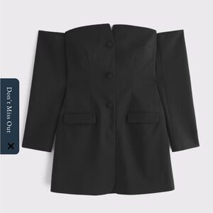 A&F Mara Off-The-Shoulder Mini dress